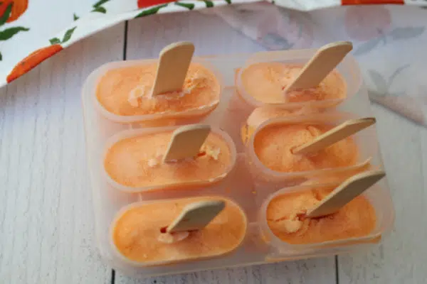 Creamsicles in Molds
