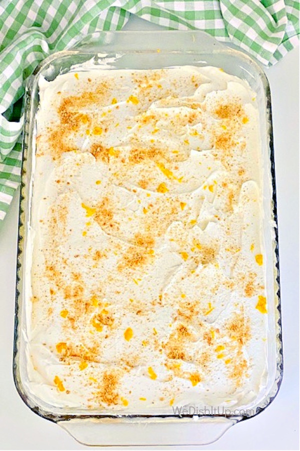 No-Bake Lemon Lush -Full Pan