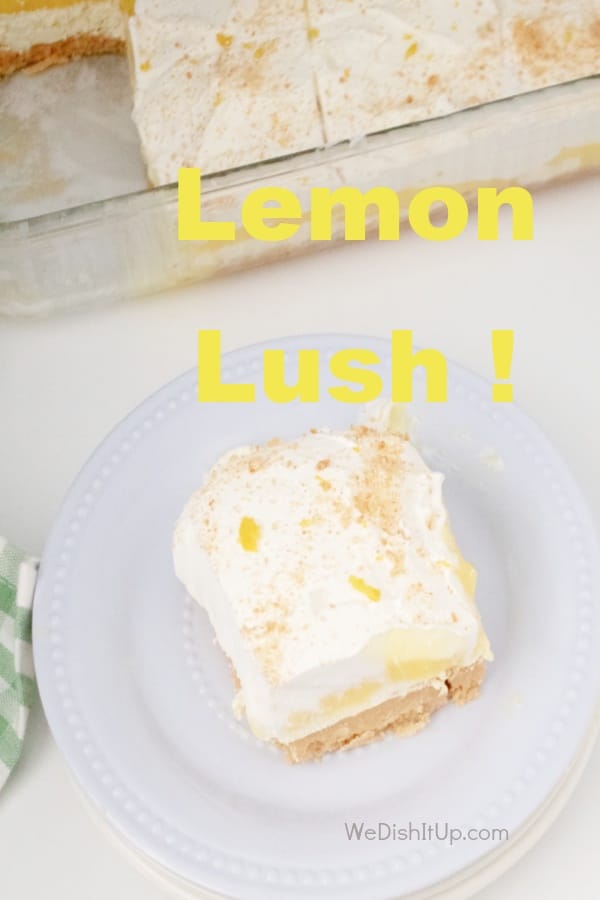 No-Bake Lemon Lush 