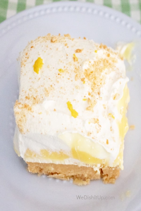 No-Bake Lemon Lush 