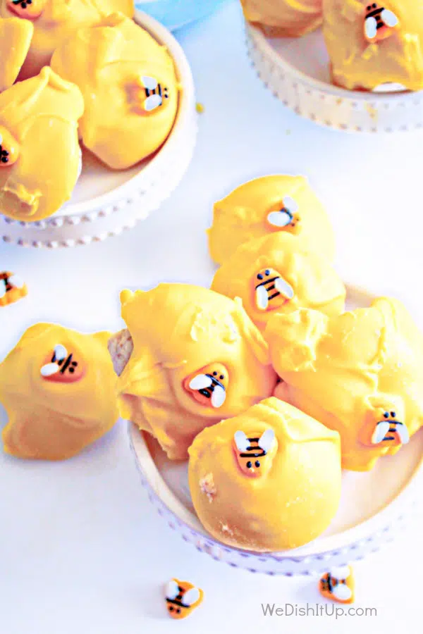 Bumble Bee Hive Cake Balls 