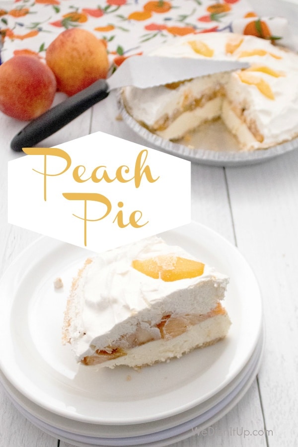 No-Bake Peach Pie 