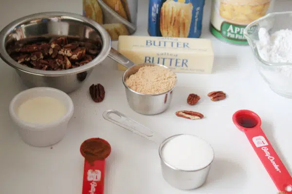 Ingredients for Monkey Bread 