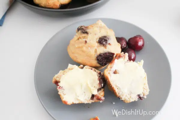 Cherry muffins 