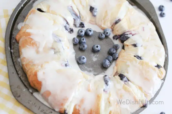 Blueberry Cheesecake Danish