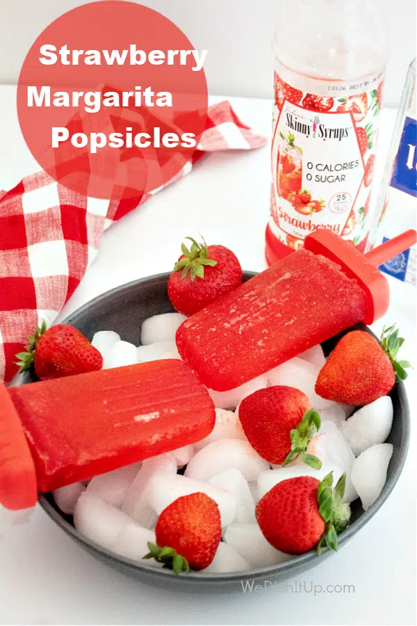 Strawberry Margarita Ice Pops : Recipes : Cooking Channel Recipe