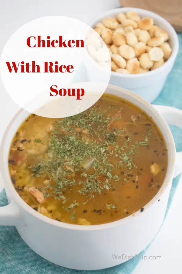 Easy Crockpot Chicken with Rice Soup