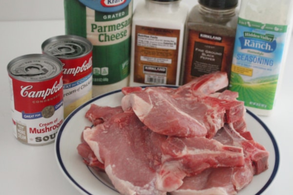 Ingredients for Pork Chops 