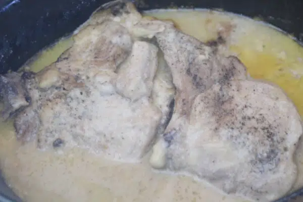 Chops in slow cooker