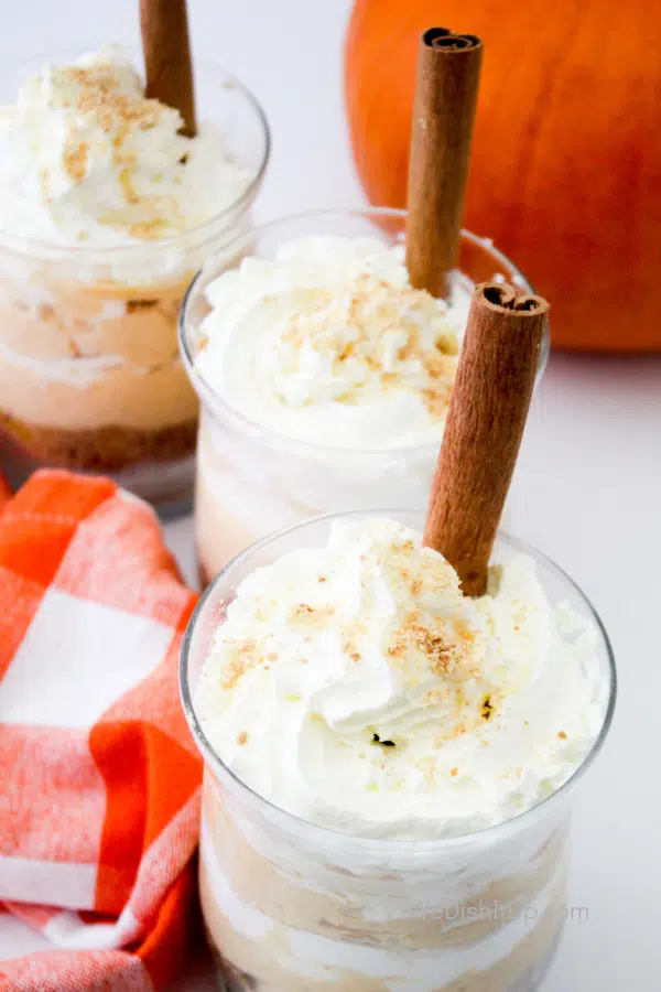 No-Bake Pumpkin Cheesecake Parfait 