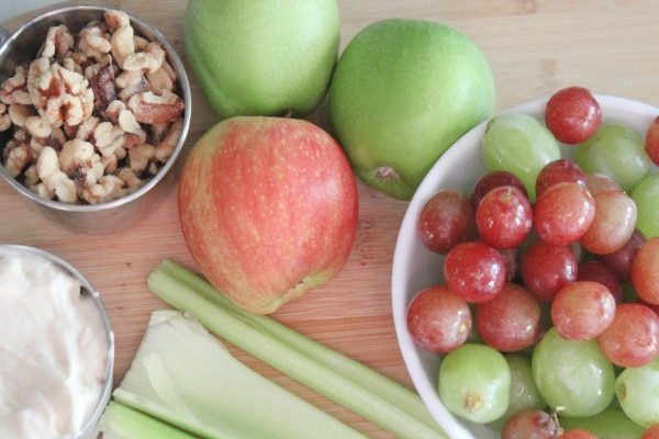 Ingredients for salad