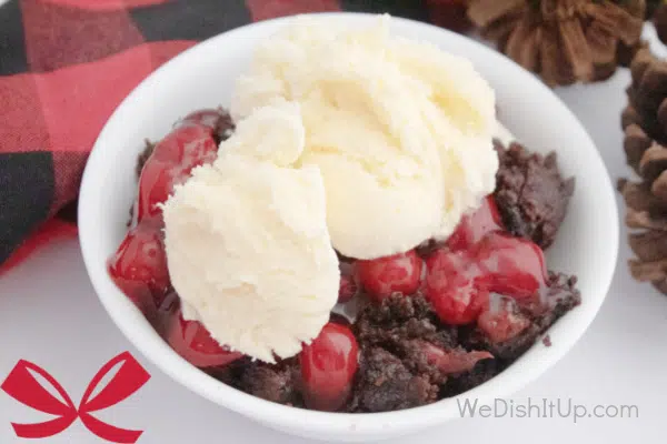 Chocolate Cherry Dump Cake