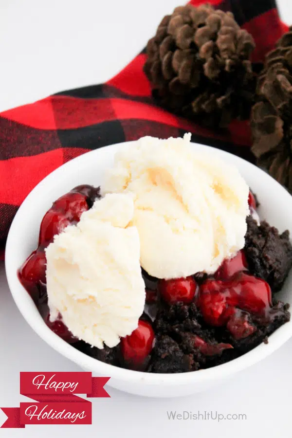 Chocolate Cherry Dump Cake