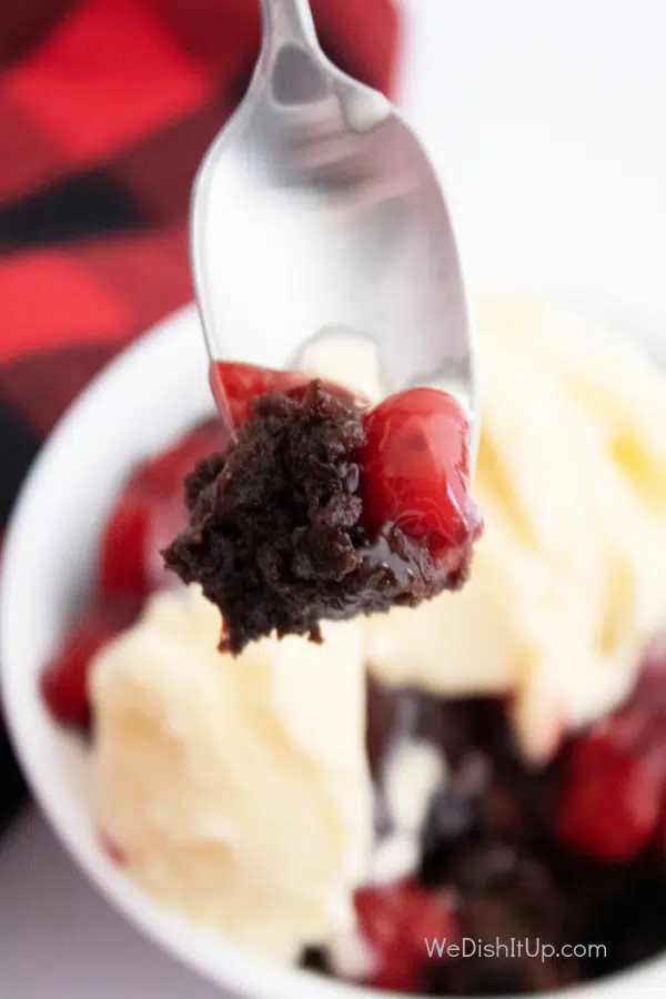 Chocolate Cherry Dump Cake