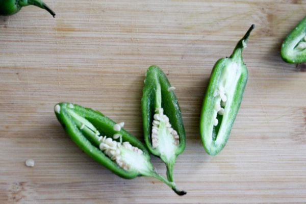 Cut Jalapenos