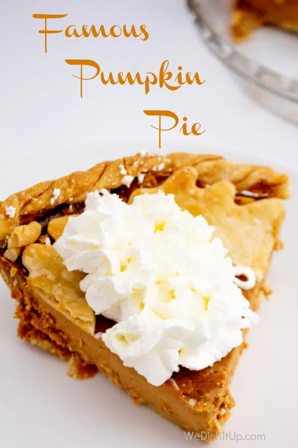 Libby's Famous Pumpkin Pie Recipe(The New One) Libby's Famous Pu