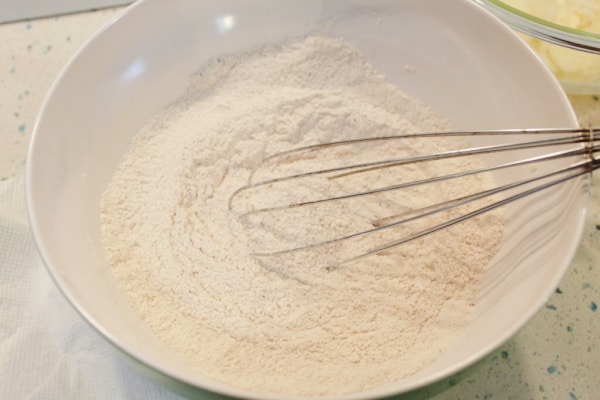 Dry Ingredients in Bowl