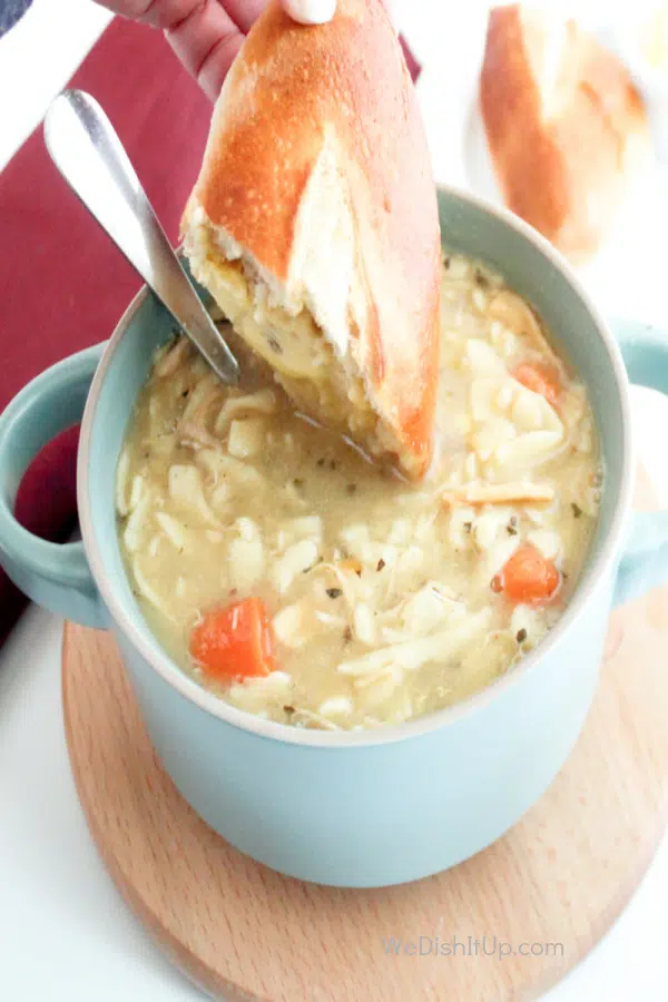 Soup with bread