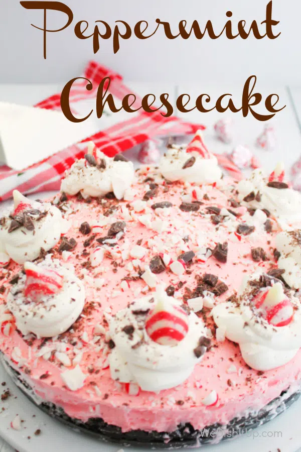 No-Bake Peppermint Cheescake