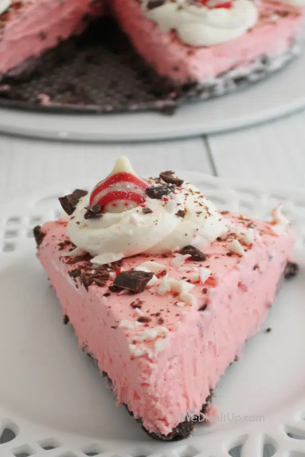 No-Bake Peppermint Cheesecake