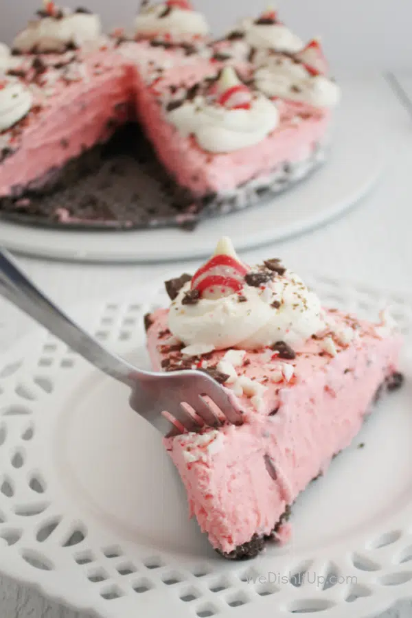 No-Bake Peppermint Cheesecake