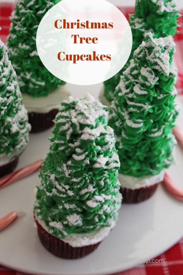 Christmas Tree Cupcakes