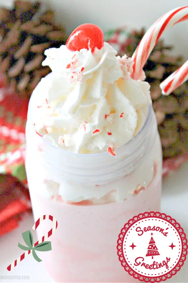 The Best Peppermint Shake