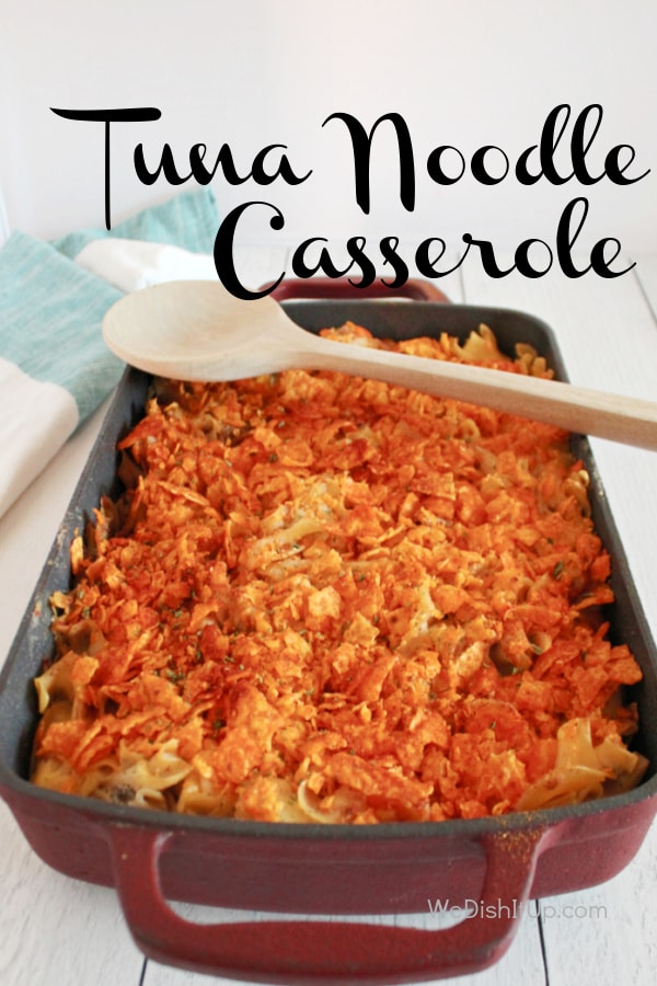 Oven Baked Tuna Noodle Casserole