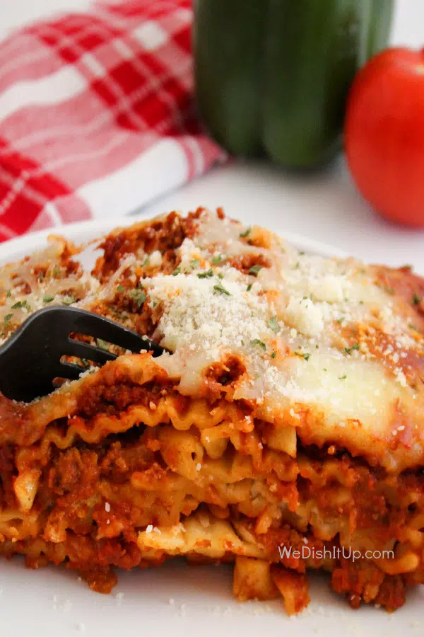 Lasagna with Meat Sauce