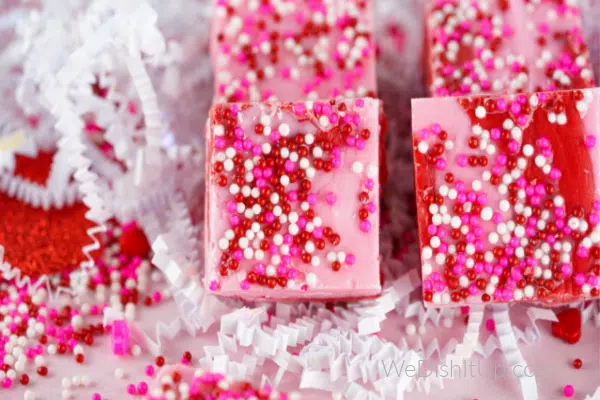 Valentine's Day Fudge 