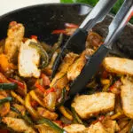 Chicken Fajitas in Skillet