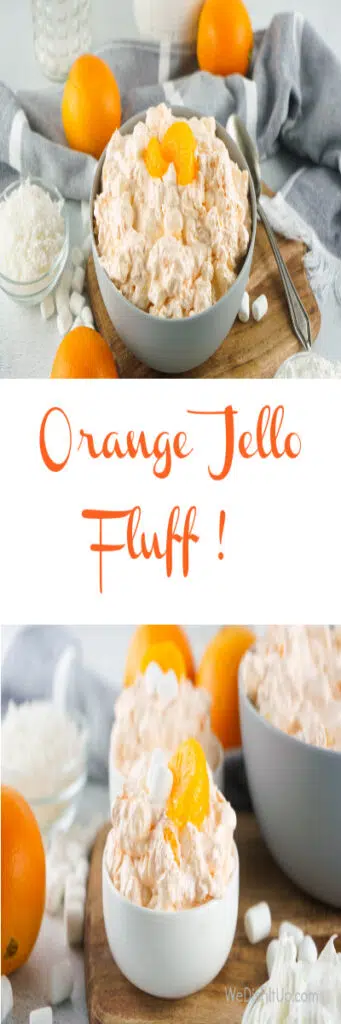 Orange Jello Fluff