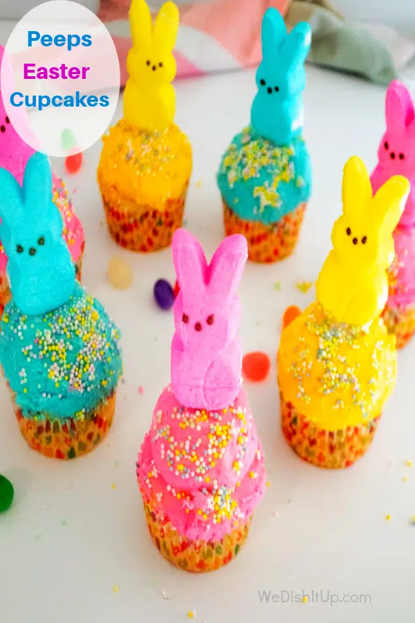 Easter Peeps Cupcakes