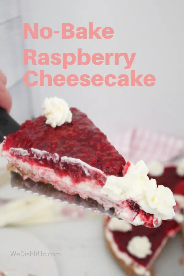 No-Bake Raspberry Cheesecake