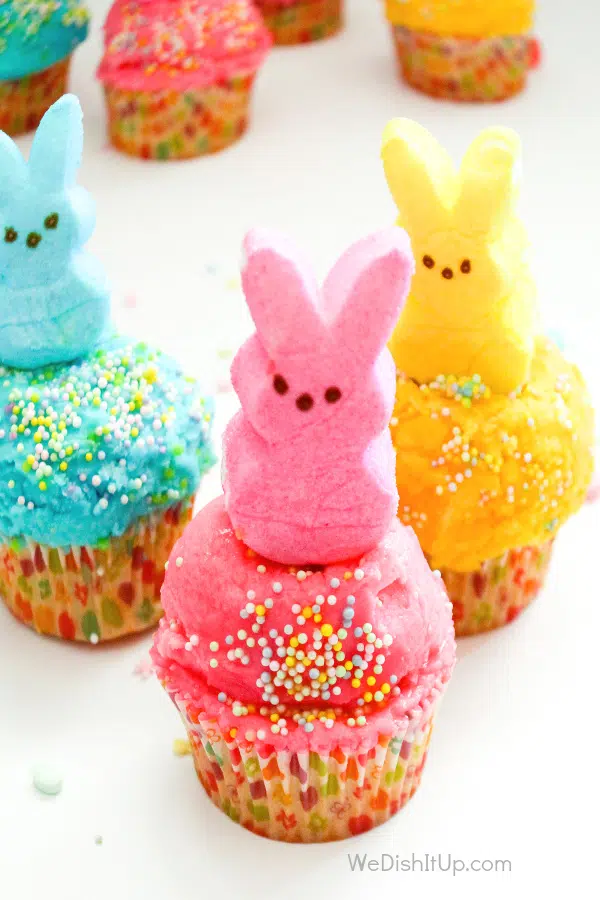 Easter Peeps Cupcakes