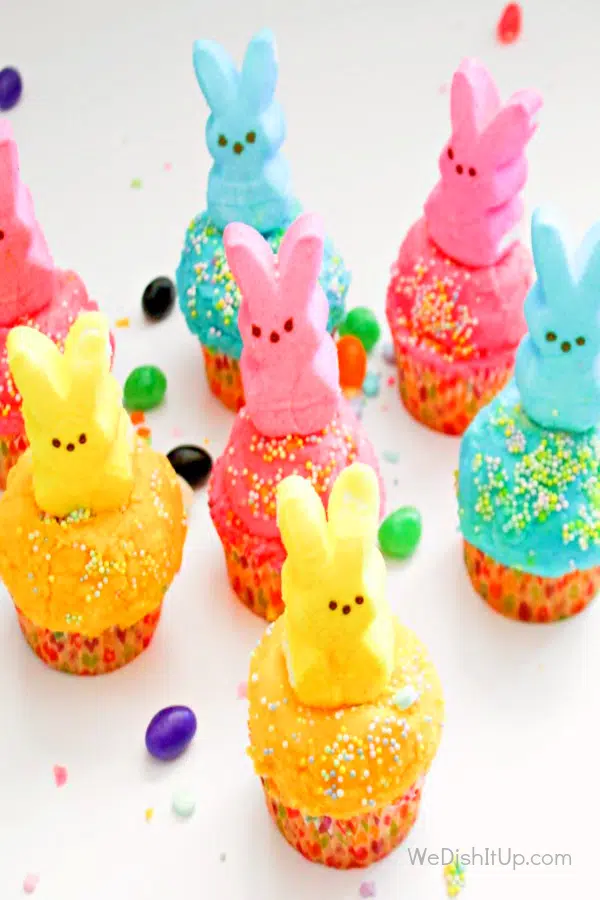 Easter Peeps Cupcakes