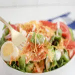 Crispy Buffalo Chicken Salad