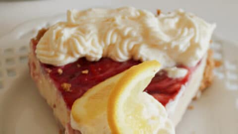 Lemon Raspberry Pie