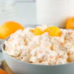 The Best Orange Jello Fluff