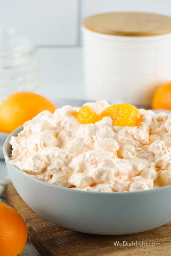 The Best Orange Jello Fluff 