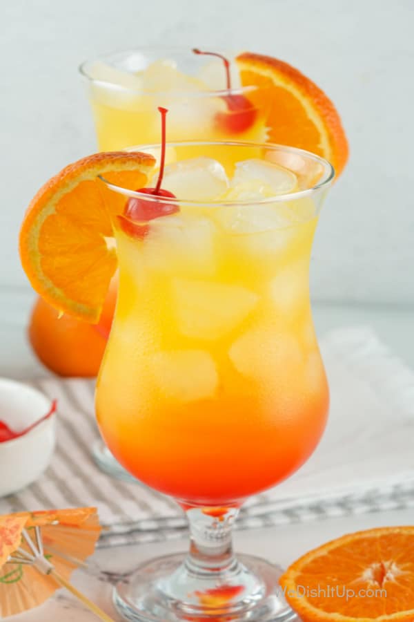 Refreshing Tequila Sunrise 