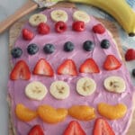 Sugar Cookie Easter Egg With Fruit