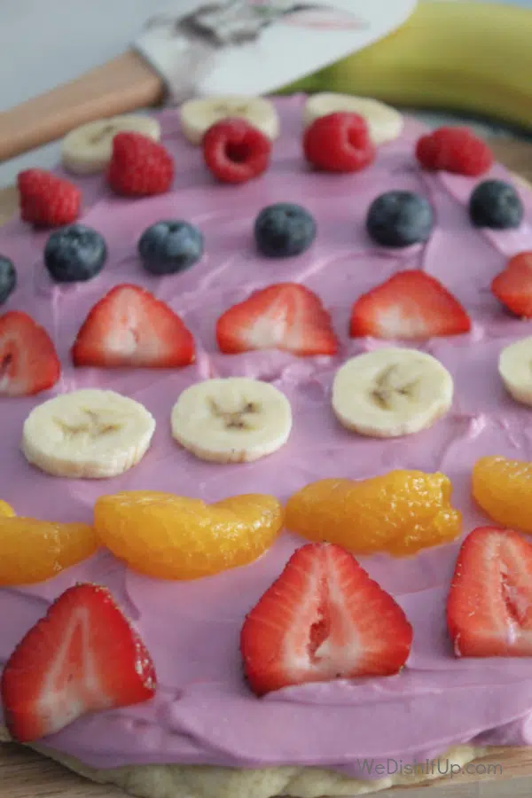 Sugar Cookie with Fruit 