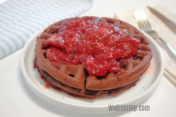 Cake Mix Waffles