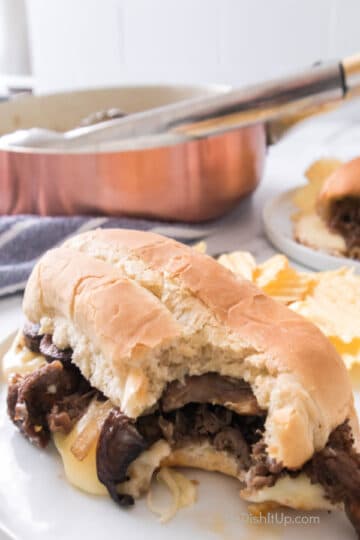 Philly Cheesesteak Made In The Air Fryer Philly Cheesesteaks Made In The