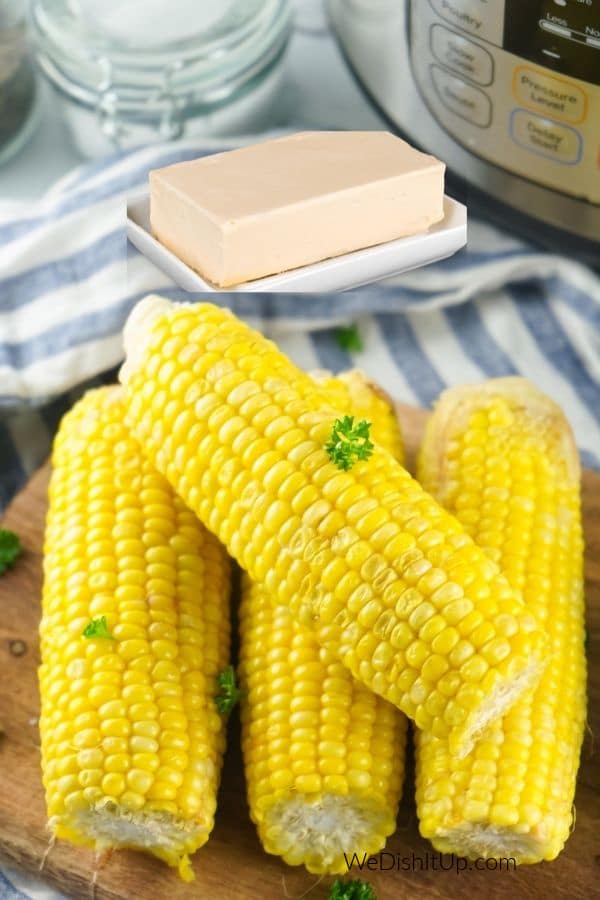 Corn on Cutting Board