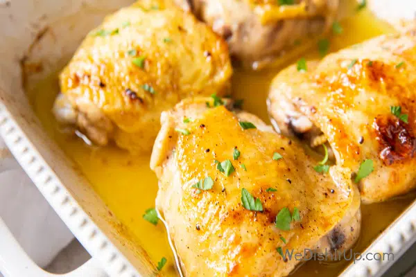 Broiled Chicken Thighs 