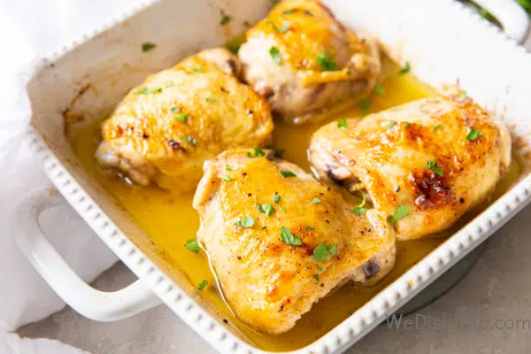 The Best Broiled Chicken Thighs 