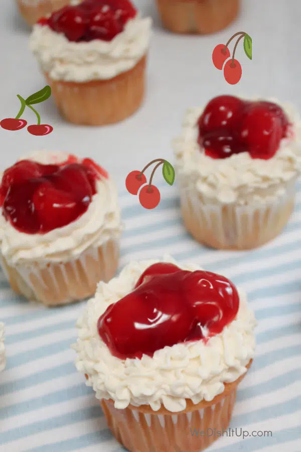 Cherry Pie Cupcake