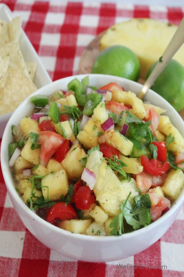 Spicy Pineapple Salsa